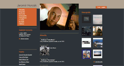 Desktop Screenshot of jaromirhonzak.com