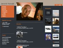 Tablet Screenshot of jaromirhonzak.com